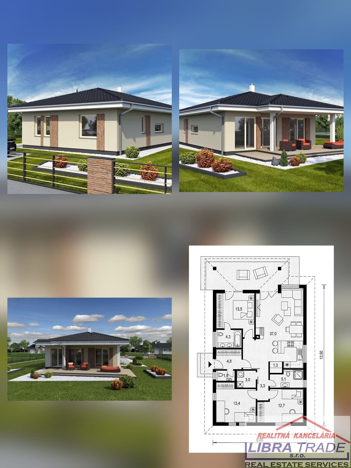 NOVOSTAVBY - Nové Zámky ul. Gúgska  Pozemky: 605m2, 759m2, 754m2, — foto 2